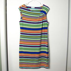 Calvin Klein Multicolor striped Dress